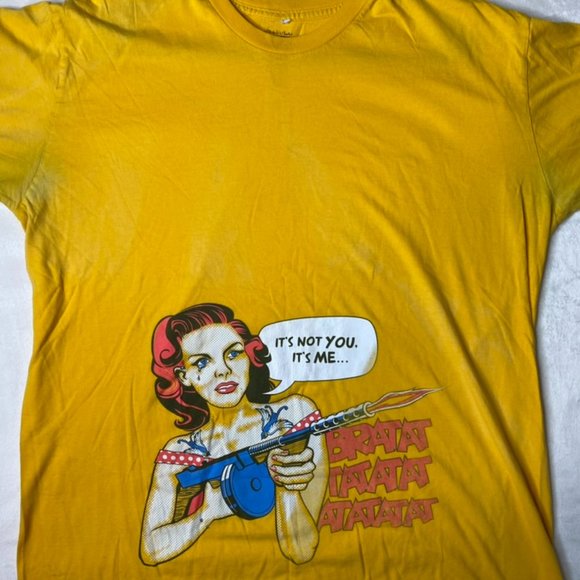 Vintage Threadless shirt - Breaking Up Is Hard To Do - by Leon Ryan - Picture 1 of 3